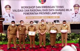 Pemprov Lampung Gelar Workshop dan Bimbingan Teknis Validasi dan Rasionalisasi Data