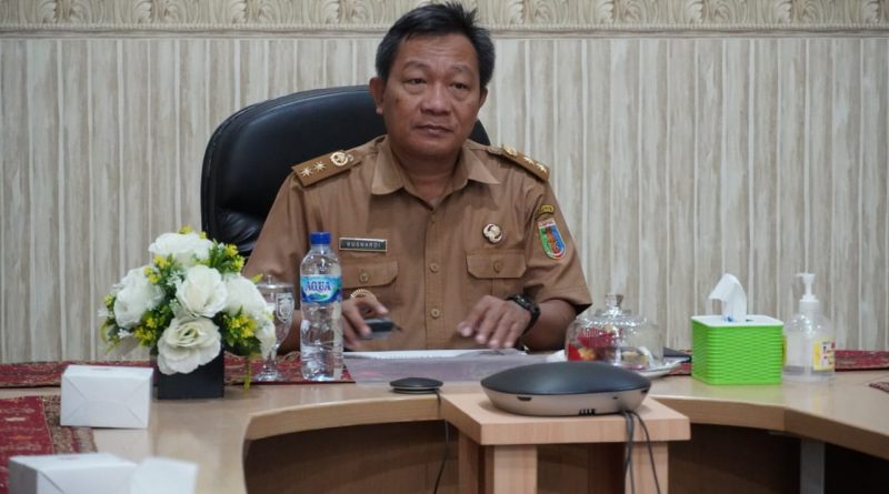 Pemprov Lampung Ikuti Rakor Pengendalian Inflasi Daerah Bersama Mendagri