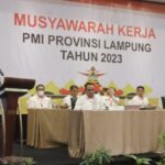 Sekretaris Daerah Provinsi Lampung Buka Musyawarah Kerja PMI Provinsi