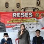 Kostiana, SE.,MH menggelar Reses Bersama Warga Masyarakat Kelurahan Sukamenanti