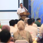 Gubernur Arinal Djunaidi Menggelar High Level Meeting Bersama TPID dan TP2DD, Upaya Antisipasi Jelang Bulan Suci Ramadan.