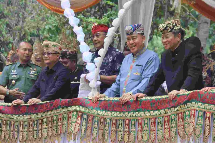 Lestarikan Budaya dan Sambut Bulan Ramadhan, Pemprov Bersama Lampung Sai Gelar Blangikhan