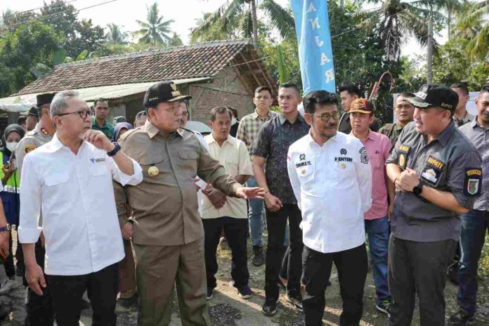 Gubernur Arinal Tinjau Kemajuan Rehabilitasi Jalan Provinsi di Ruas Gedong Tataan-Kedondong