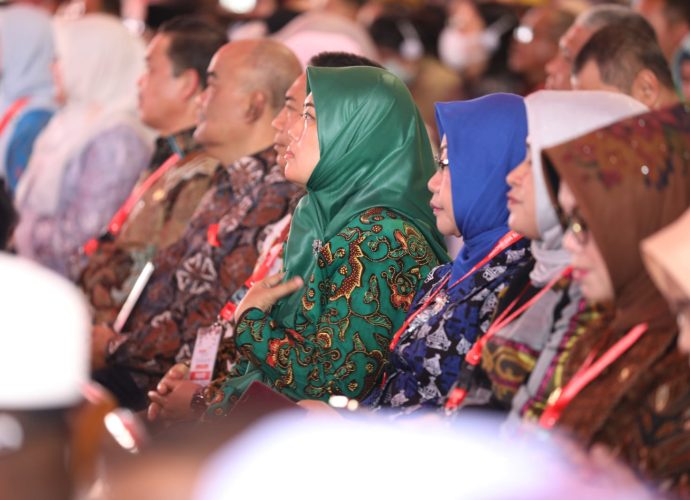 Wagub Chusnunia Hadiri Opening Ceremony Indonesia Maju Expo & Forum 2023