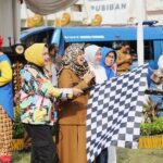 Pemprov Lampung Gelar Parade Drumband dalam Rangka Penguatan Transisi dari PAUD ke Sekolah Dasar.