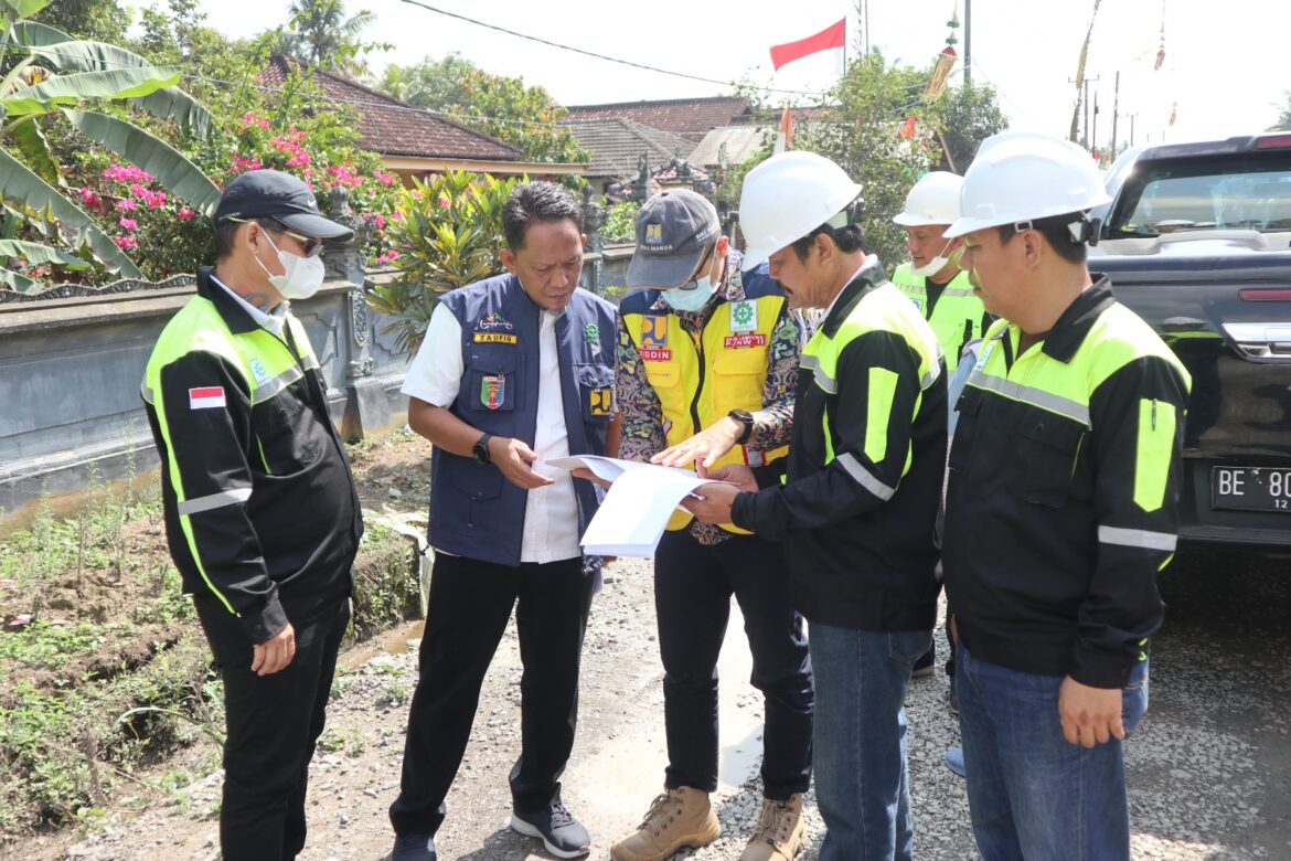 Plt. Kadis BMBK Bersama Balai Besar Jalan & Jembatan Kementerian PUPR Tinjau Perbaikan Sejumlah Infrastruktur di Provinsi Lampung.