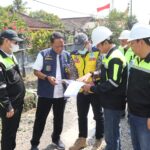 Plt. Kadis BMBK Bersama Balai Besar Jalan & Jembatan Kementerian PUPR Tinjau Perbaikan Sejumlah Infrastruktur di Provinsi Lampung.