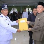 Pj Bupati Qudrotul Ikhwan Lantik 67 Kakam Terpilih Serta 2 Kakam PAW di Tulangbawang