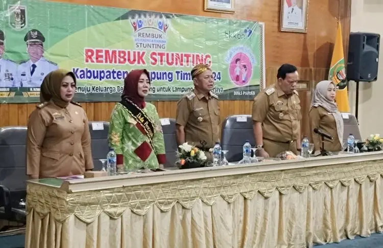 Pemkab Lampung Timur Gelar Rembuk Stunting