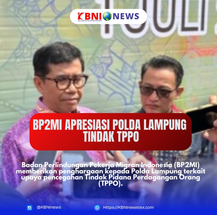 BP2MI Apresiasi Polda Lampung Tindak TPPO