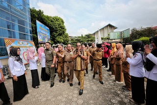 Pelaksanaan PPDB dan Daftar Ulang di Sejumlah Sekolah di Lampung Tengah