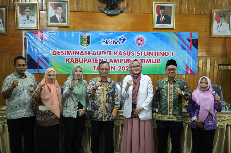 Pemkab Lamtim Gelar Rapat Diseminasi Audit Kasus Stunting