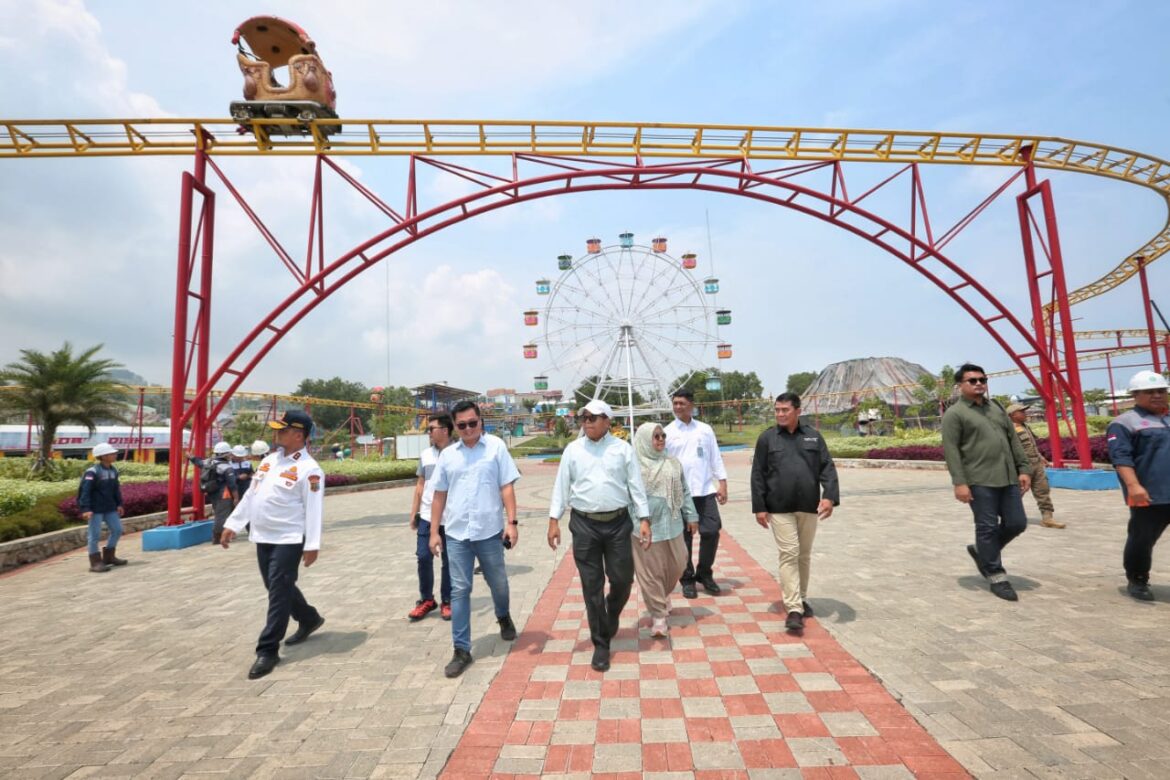 Pj. Gubernur Samsudin Tinjau Progres Pembangunan Kawasan Bakauheni Harbour City