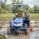 Gubernur Mirza Ikuti Panen Raya Padi Serentak di 14 Provinsi secara Nasional oleh Presiden Prabowo Subianto yang Dipusatkan di Majalengka, Jawa Barat