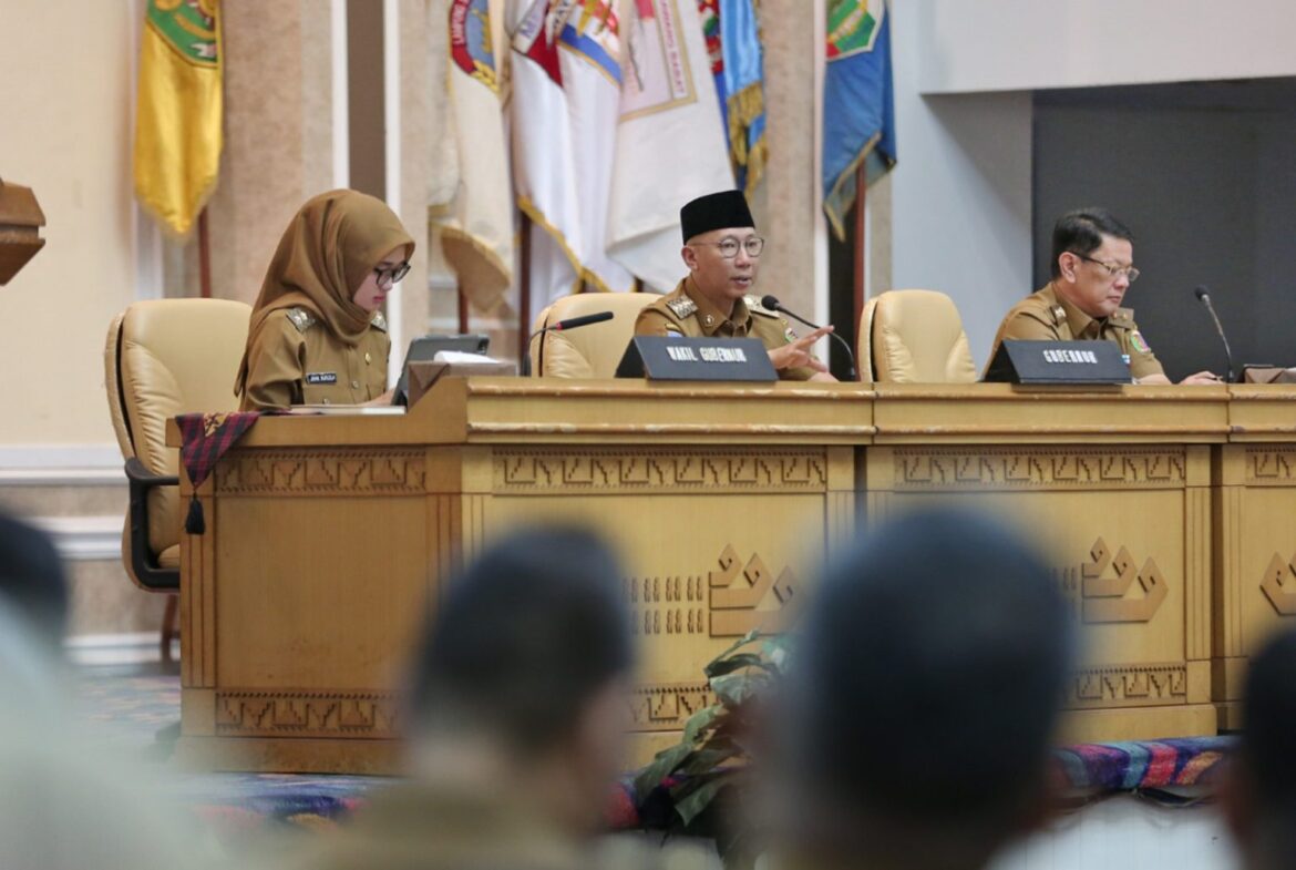 Gubernur Rahmat Mirzani Djausal Sampaikan Visi “Bersama Lampung Maju Menuju Indonesia Emas” dan 18 Program Kerja
