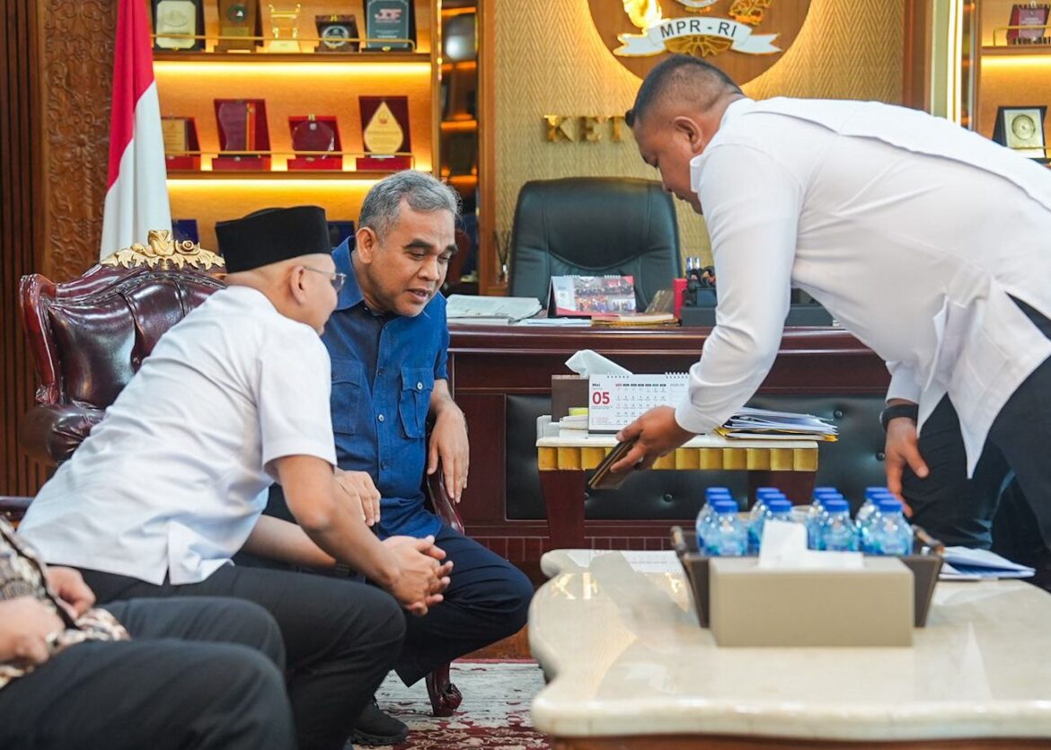 Gubernur RMD Bersama Ketua MPR RI Ahmad Muzani Lakukan Pertemuan dengan Menteri PUPR Dody Hanggodo di Jakarta, Bahas Pembangunan Infrastruktur Jalan di Provinsi Lampung