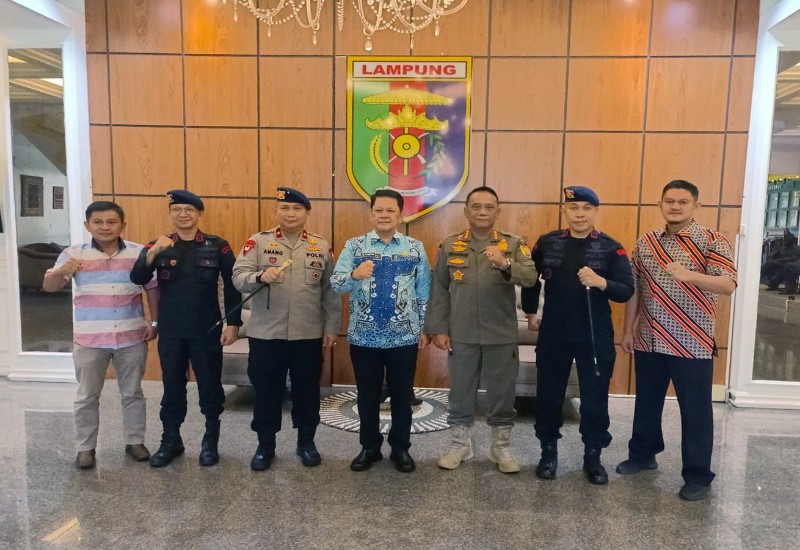 Pemprov Lampung Dukung Upaya Penguatan Keamanan bersama Seluruh Elemen Strategis Daerah