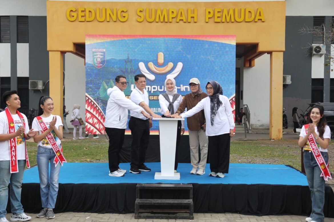 Pemprov Lampung Luncurkan Aplikasi “Lampung-In” Layanan Publik Terpadu