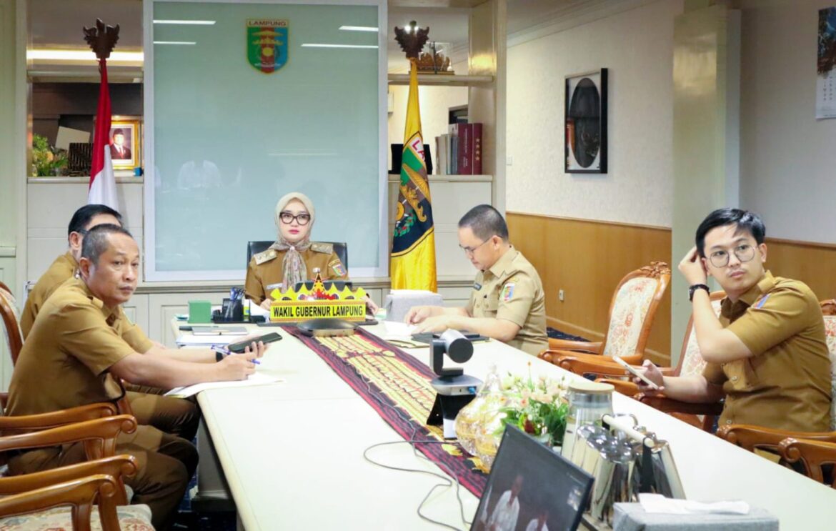 Pemprov Lampung Ikuti Rapat Persiapan Peluncuran Koperasi Merah Putih Bersama Menko Pangan Zulkifli Hasan