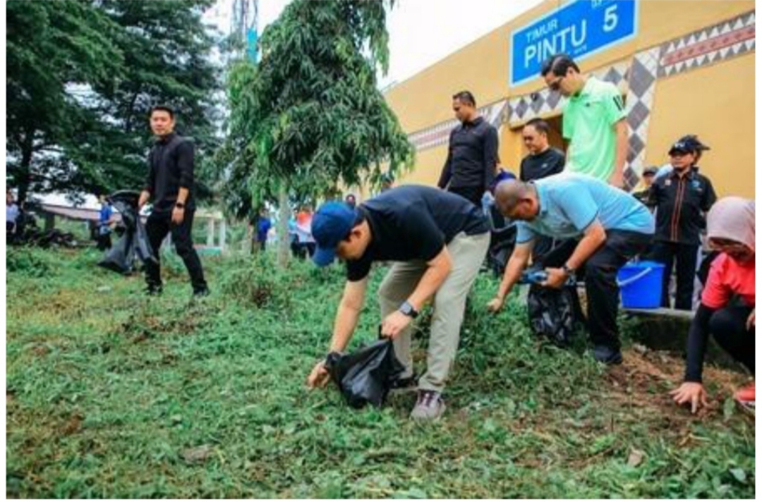 Dorong Budaya Jumat Bersih, Pemprov Lampung  Jadikan PKOR Way Halim Percontohan  Lingkungan Asri –