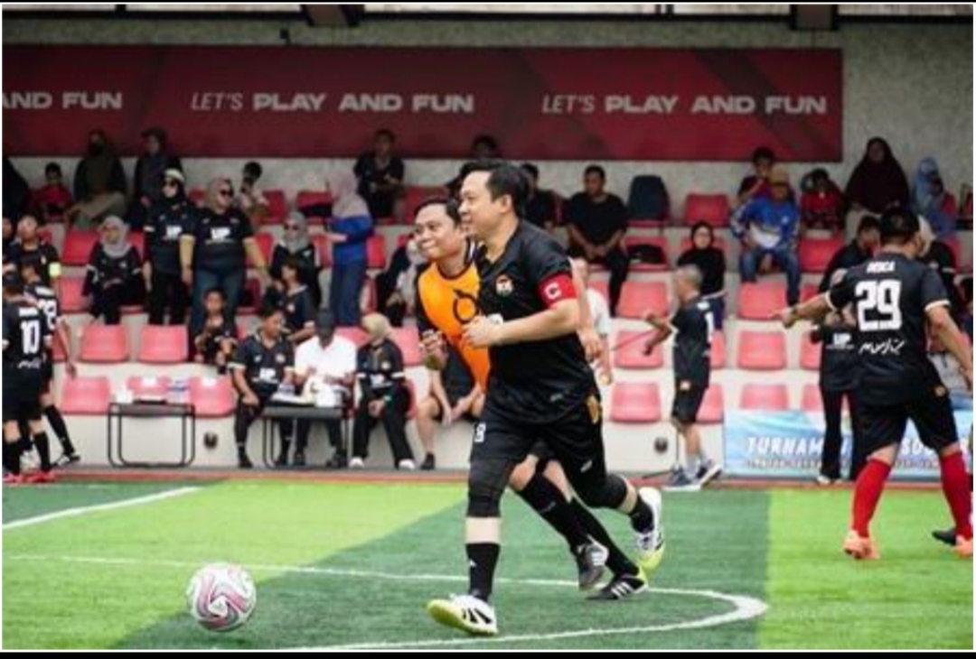 Mini Soccer Jadi Wadah Kolaborasi dan  Kesehatan bagi Jurnalis dan Aparatur Lampung