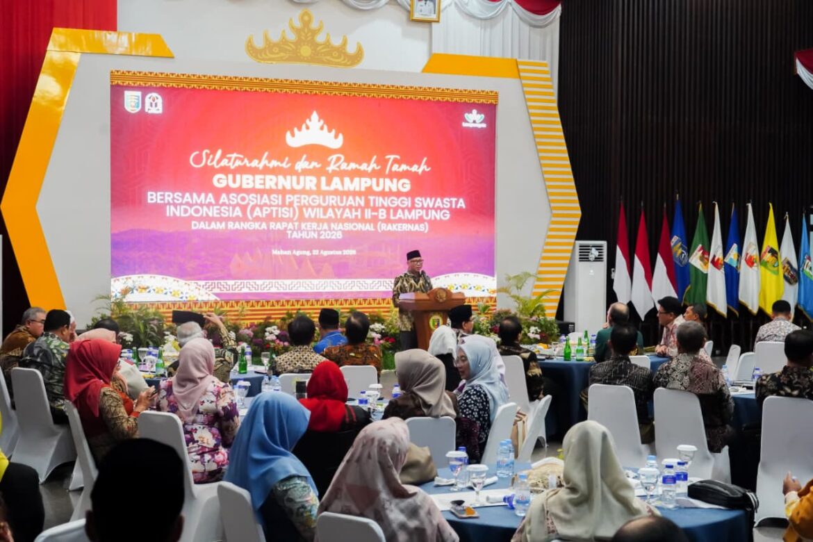 Gubernur Mirza Dorong Perguruan Tinggi Jadi Mitra Strategis Pembangunan Lampung