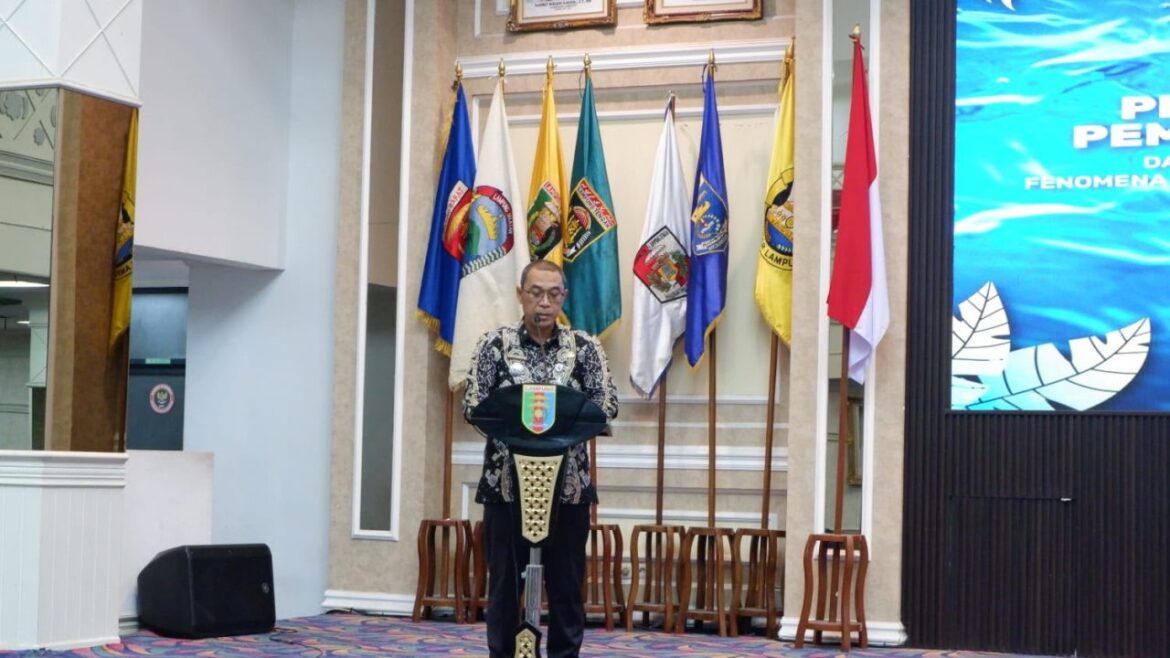 Hadapi El Nino, Pemprov Lampung Petakan Kebutuhan Air di Berbagai Sektor