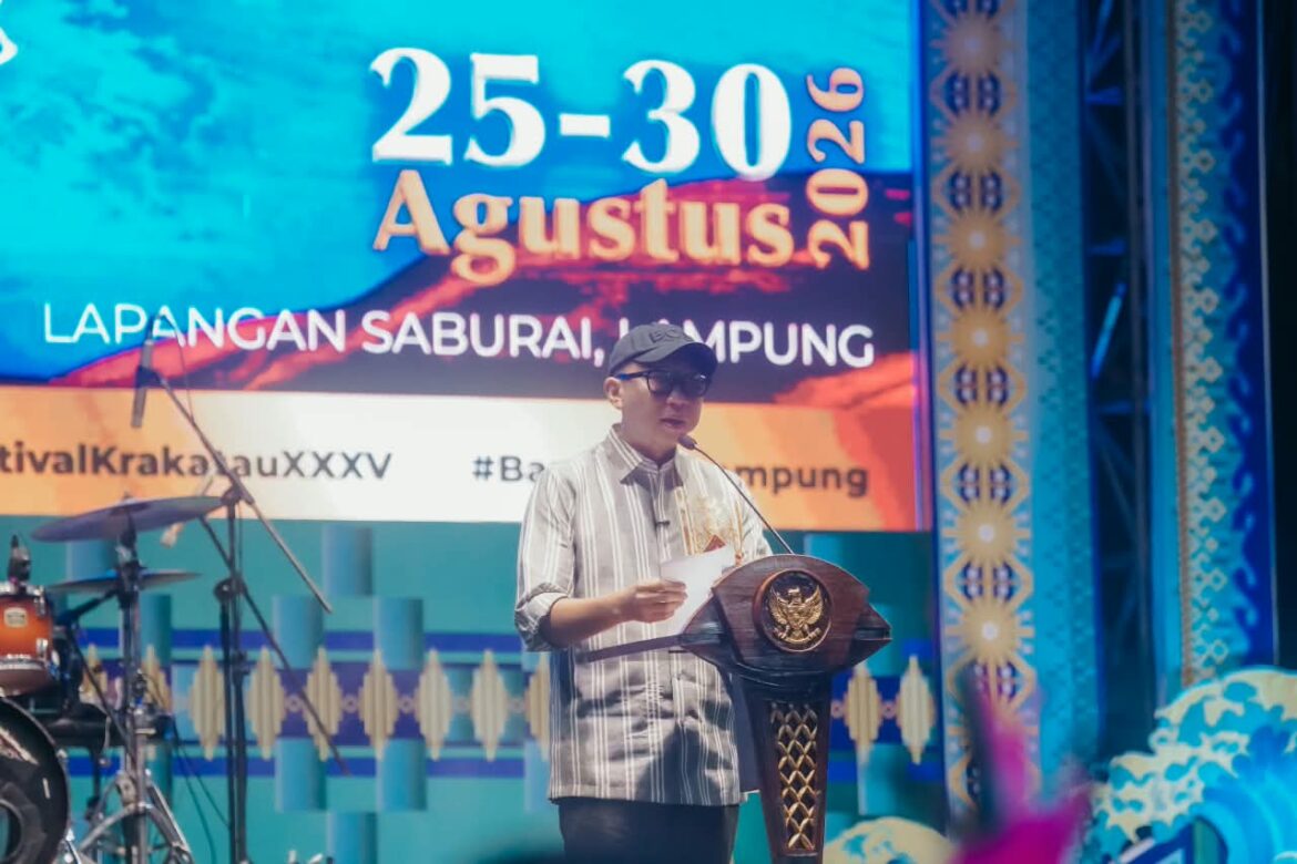 Gubernur Lampung Buka Festival Krakatau XXXV, Dorong Pariwisata Beri Dampak Ekonomi bagi Masyarakat